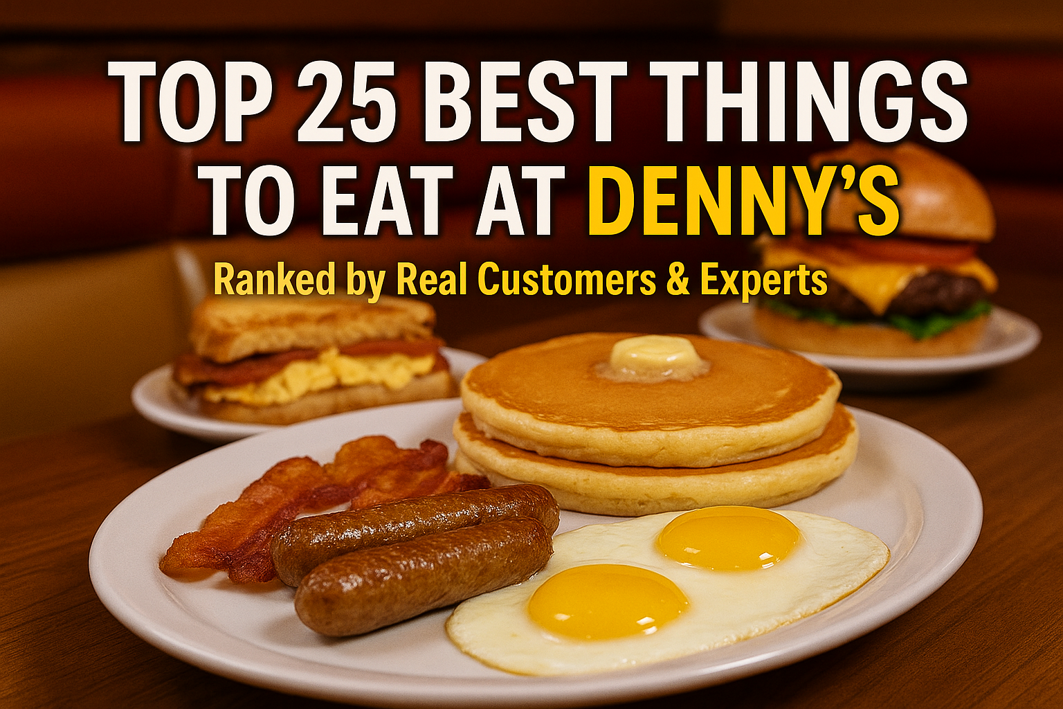 Denny's top picks