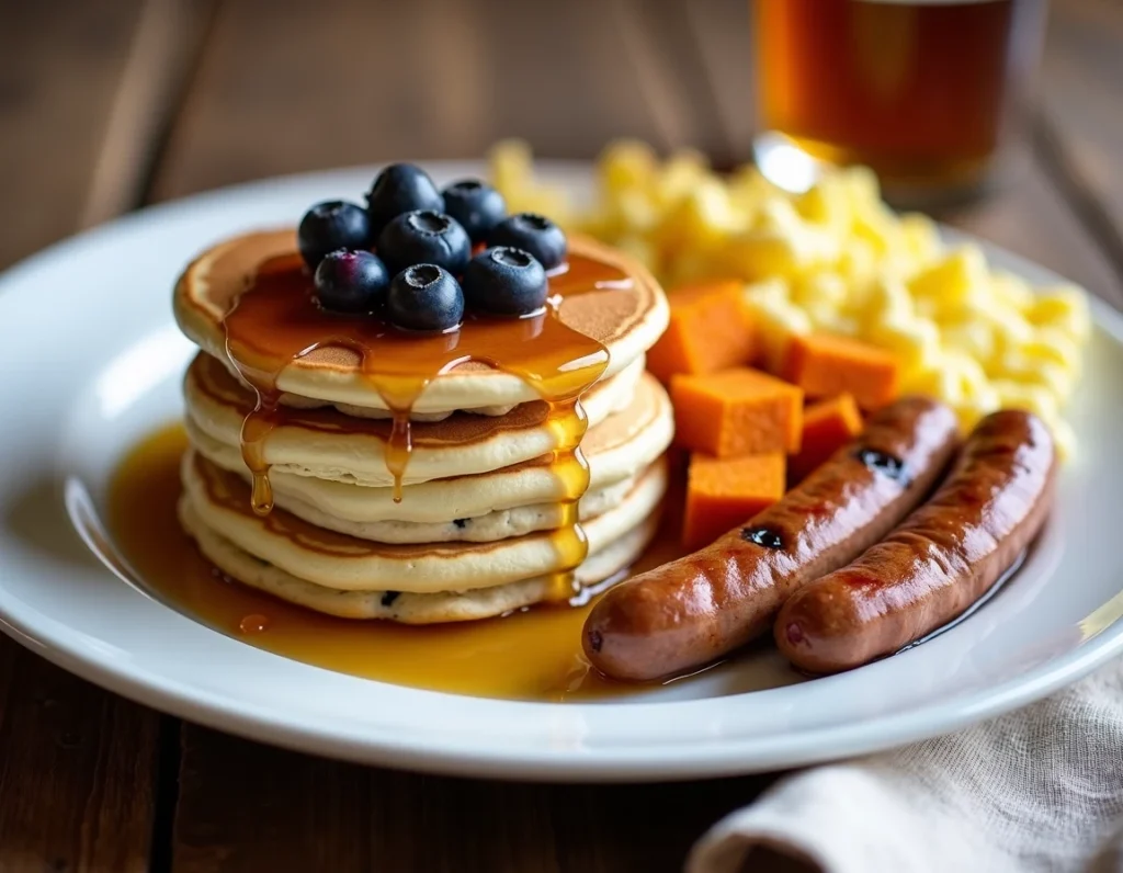 Hearty 9-Grain Pancakes