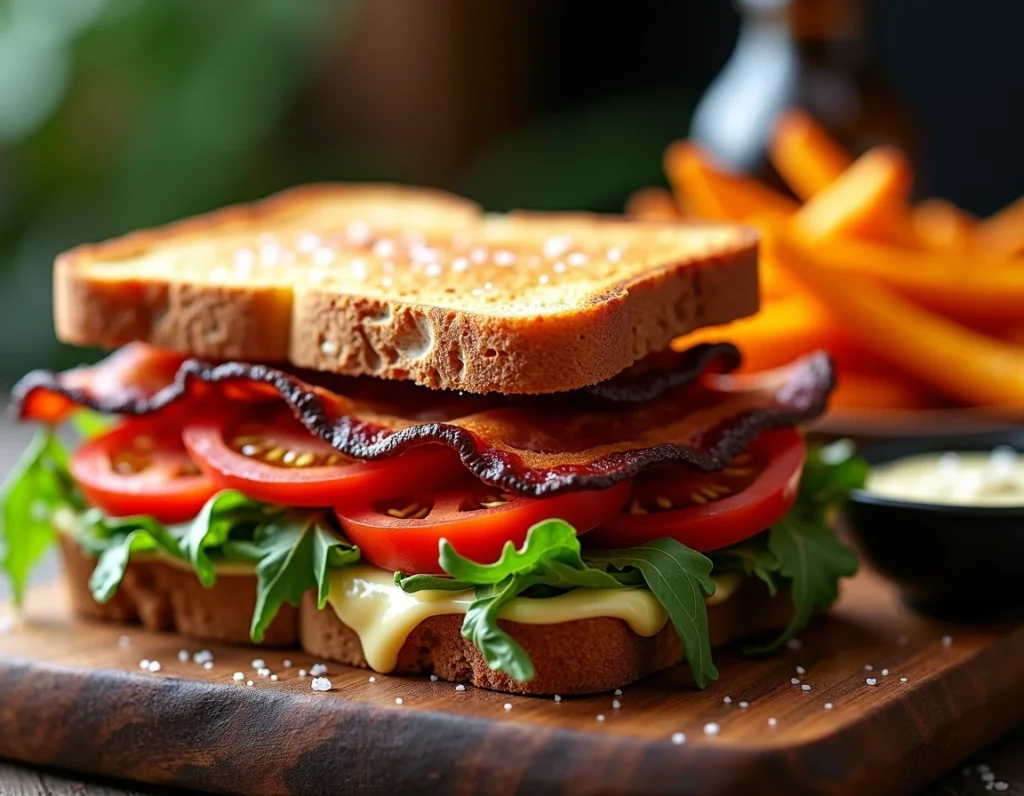 Crispy Bacon Ranch Sandwich