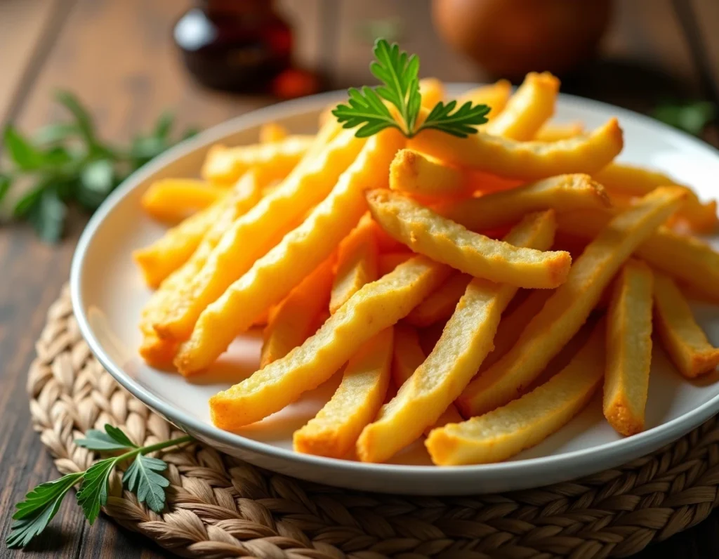 Wavy Cut French Fries