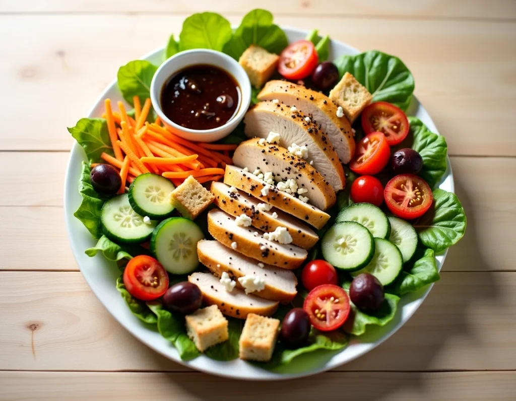 Salad with Prime Ribs