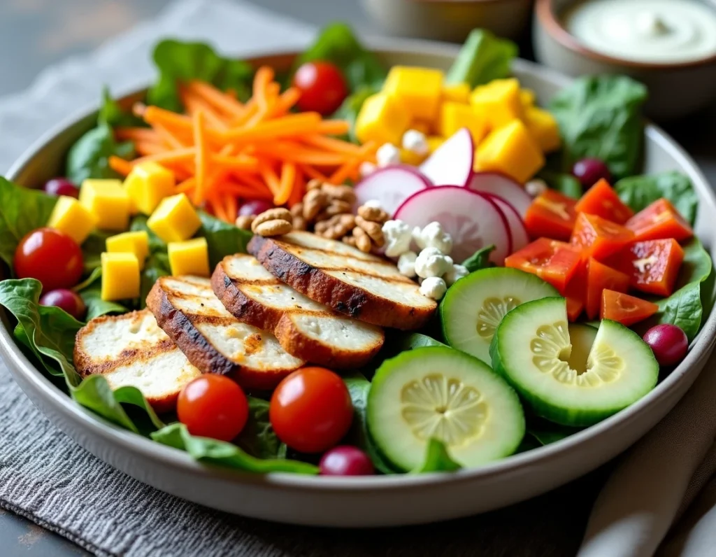 Egg-Cellent Grilled Chicken Cobb Salad