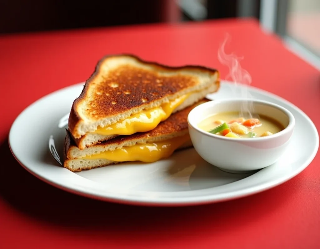 Grilled Cheese & Bowl of Soup or Side Salad