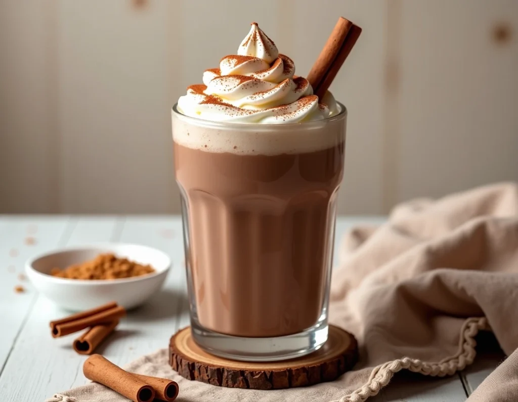 Chocolate Cinnamon Milkshakes
